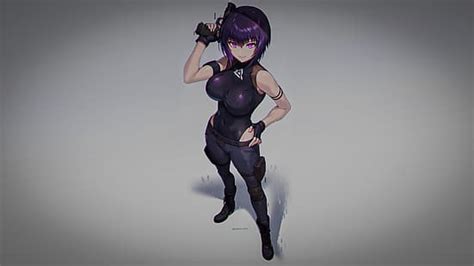 Hd Wallpaper Ghost In The Shell Kusanagi Motoko Anime Girls