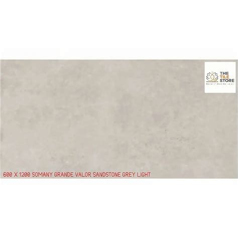 Vitrified Tiles 600 X 1200 Somany Grande Valor Sandstone Grey Light