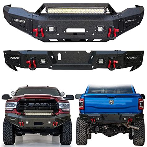 Ronghui Ram Front Bumper And Rear Bumper Steel Textured Black