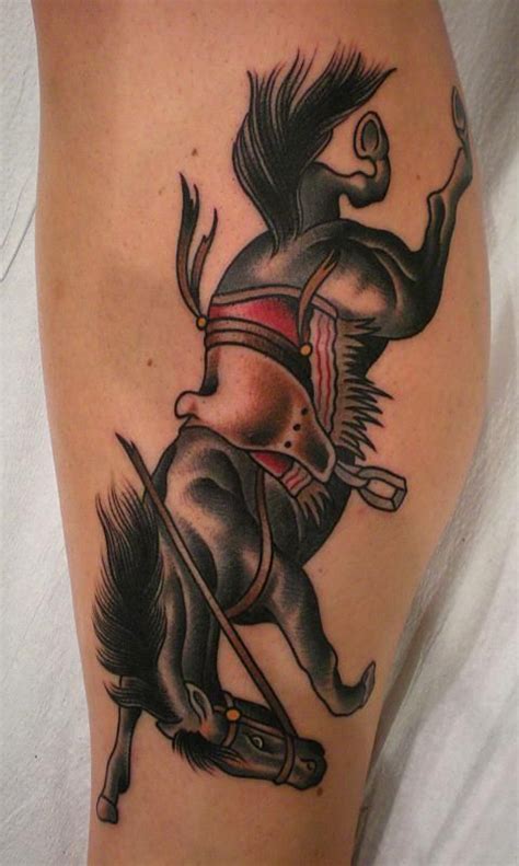 wild horse Tattoo Picture | Last Sparrow Tattoo | Horse tattoo design ...