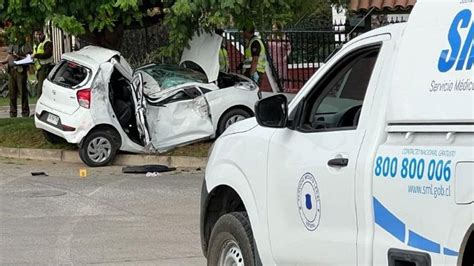 Violento Choque Contra Rbol Joven Muri En Auto Robado En La Serena