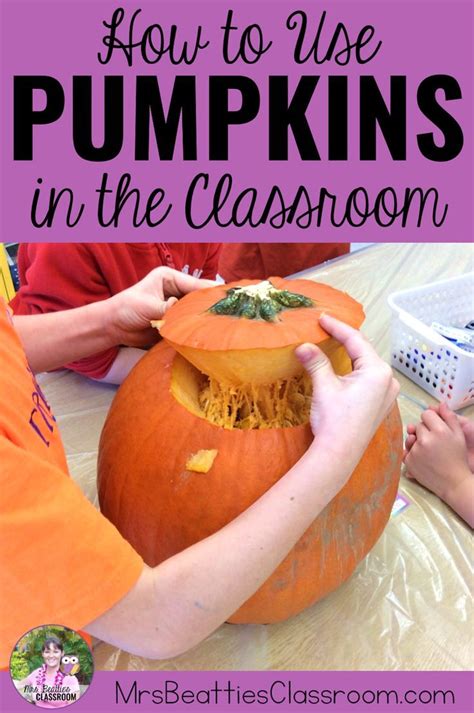 How To Use Pumpkins In The Classroom Mrs Beatties Classroom