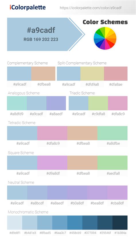 Pantone 14-4317 Tpx Cool Blue Color | Hex color Code #A9CADF ...