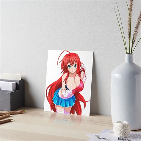 Sexy Waifu Rias Gremory High School Dxd Ecchi Girls Art Board