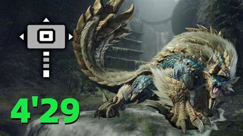 Zinogre Hammer Solo 429 Monster Hunter Rise Youtube