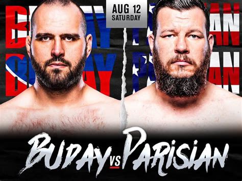 Buday vs Parisiankurzy stávky profily a LIVE stream UFC FN