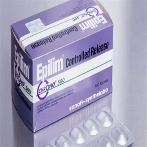 Epilim Chrono 500mg Sodium Valporate 10 Tablets Asset Pharmacy