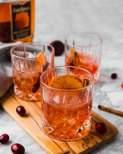 Cranberry Old Fashioned Eat Love Namaste