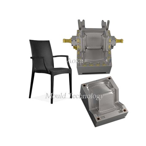 Hot Selling Outdoor Garden Leisure Chair Injection Mold PP Rattan Chair