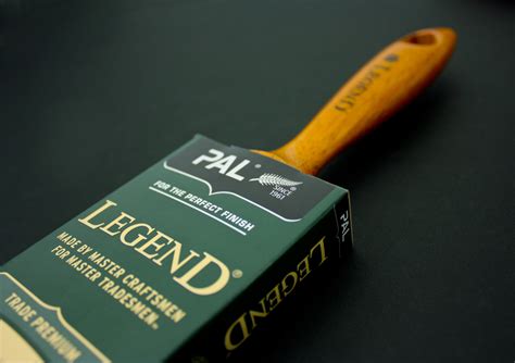 Brand Packaging Pal Legend Paintbrush — Redfire Creative Design Agency