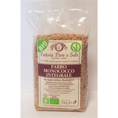 Farro Monococco Integrale Fattoria Pieve A Salti Dupliclick