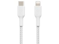 Belkin Usb C Til Lightning Kabel M Hvit Usb Kabler Komplett No