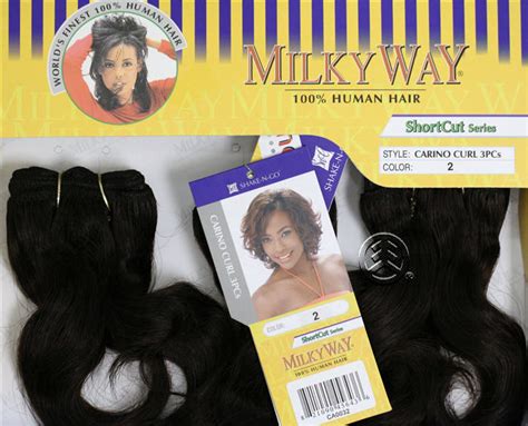 Shake N Go Milky Way Shortcut Series Carino Curl 3pcs Hair Weave