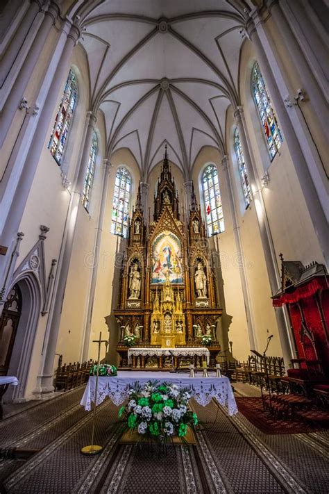 Interior of St. Mary’s Assumption Church - Horizontal Stock Image ...