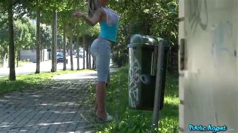 Watch Free Public Agent Barbie Sins British Blonde Cheating