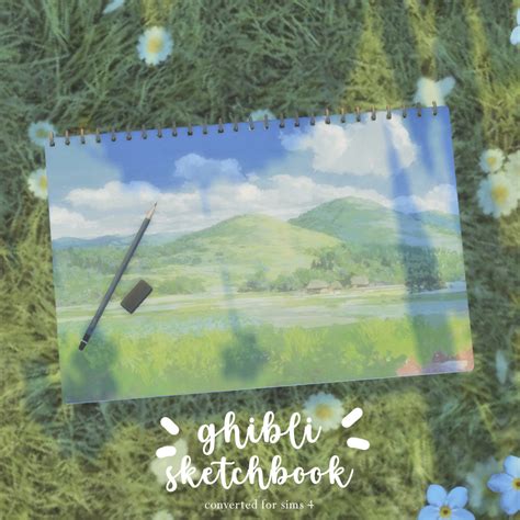 Sierras Cc Finds — 🌼 Ghibli Sketchbook For Sims 4 A Few People In