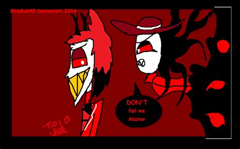 Hazbin hotel, Alastor and Roo by EltioRob95 on DeviantArt