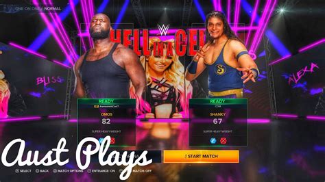 AUST PLAYS WWE 2K23 OMOS VS SHANKY YouTube