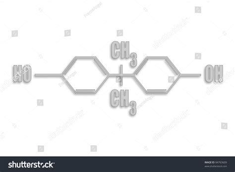 Bisphenol A Bpa Chemical Formula Stock Photo 84763609 Shutterstock