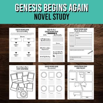 Genesis Begins Again Novel Study Activity Bundle / Alicia D. Williams