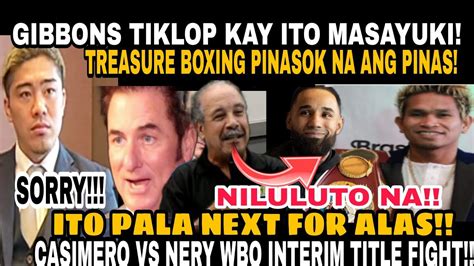 Good News Casimero Vs Nery Niluluto Na Wbo Interim Title Fight Na