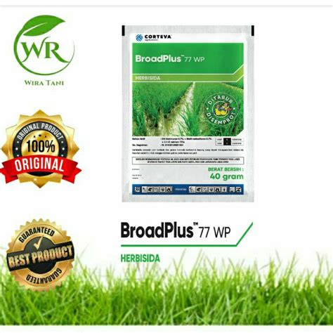 Jual Broadplus 77 Wp 40 Gram Herbisida Sistemik Purna Tumbuh 100