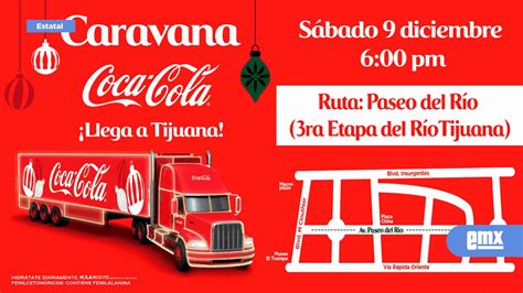 LA NAVIDAD SE ACERCA LA ICÓNICA CARAVANA COCA COLA RE El Mexicano