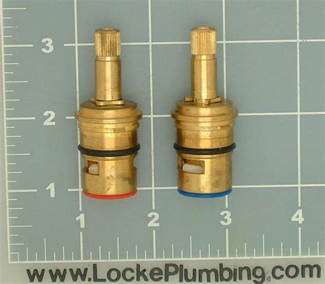 Pegasus 412991/412992 H-C Ceramic Dual Stems Per Pair - Locke Plumbing