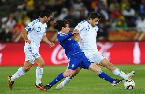 Messi Argentina Vs Greece Lionel Andres Messi Photo