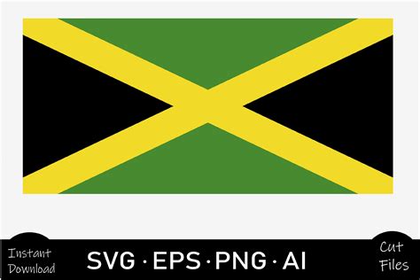 Jamaica Country Flag Svg Sublimation Graphic By Rizwana Khan Creative