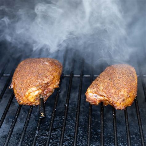 Traeger Smoked Chicken Thighs Easy Flavor Packed Hungry Huy