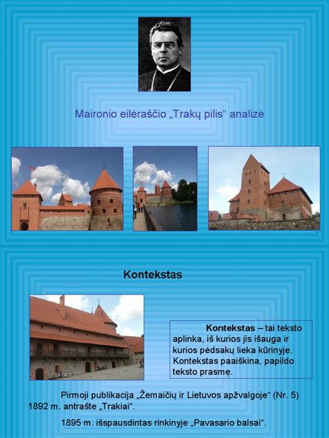 Maironis Traku Pilis | PDF