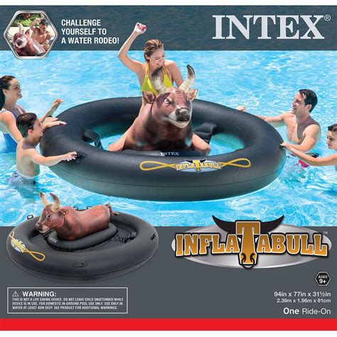 Free Shipping. Buy Intex INFLATABULL Rodeo Bull Ride On Float at