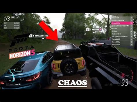 Forza Horizon Random Moments Part Chaos Youtube