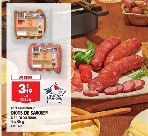 Promo Diots De Savoie Chez Aldi