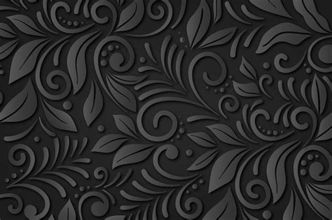 Aggregate 79 Floral Wallpaper Black Background Best In Coedo Vn