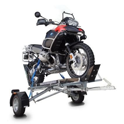 Folding Motorcycle Trailer – Single Track | Bulldog Folding Trailers