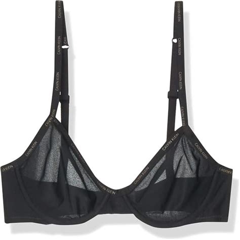 Calvin Klein Womens Sheer Marquisette Unlined Demi Bra At Amazon Women