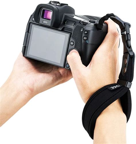 Amazon Jjc Deluxe Microfiber Camera Hand Strap Secure Padded