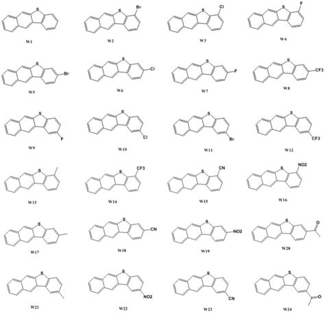 一种取代苯并 B 萘苯 2，3 D 噻吩衍生物的制备方法及衍生物与流程