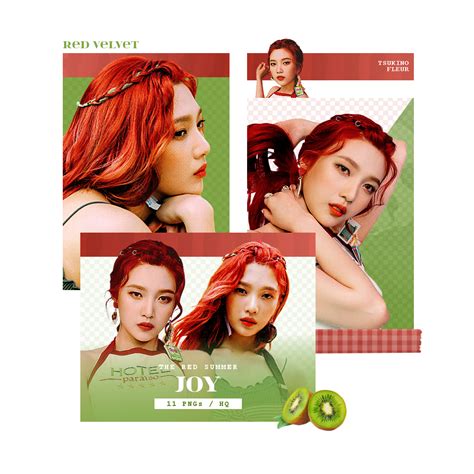 Red Velvet Joy The Red Summer Png Pack By Tsukinofleur On Deviantart