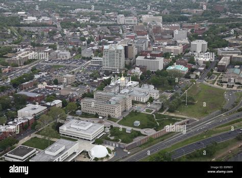 Aerial view of Trenton, New Jersey Stock Photo - Alamy