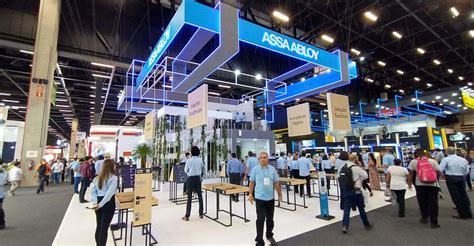 Grupo Assa Abloy Brasil Participa Da Feicon Demonstrando Suas