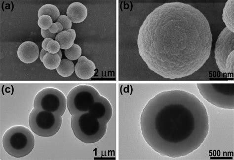 Fig S1 Sem Images Ab And Tem Images Cd Of The Fe 3 O 4