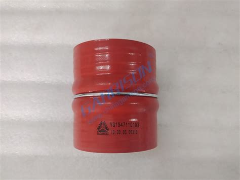 Vg1047110103 Sinotruk HOWO Heavy Duty Machinery Spare Part Rubber Tube