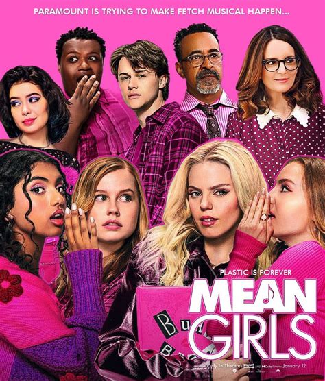 The Poster For Mean Girls Is Shown