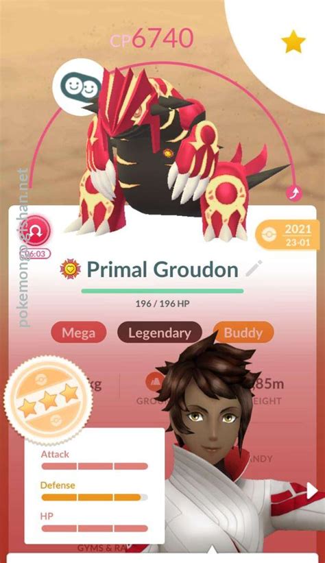 Primal Groudon - Pokemon Go