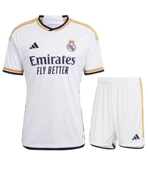 Ensemble Maillot Short Real Madrid Enfant Domicile