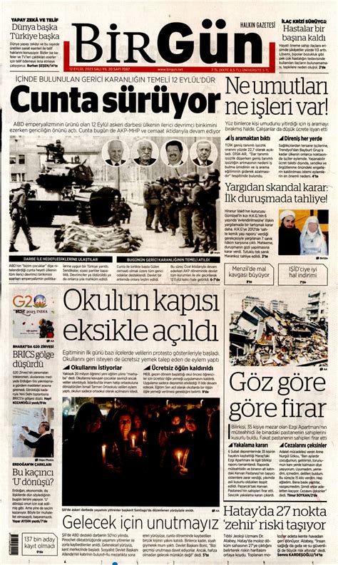 Birg N Gazetesi Birg N Man Et Oku Haberler Eyl L