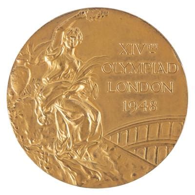 London 1948 Summer Olympics Gold Winner's Medal | RR Auction